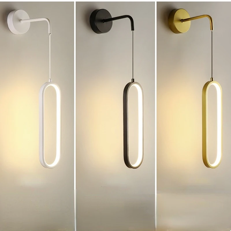 Modern Led Wall Sconce Light Bedroom Living Room Lamp Luminaire Aisel Corridor Home Decoration Lighting Fixture Bathroom led wall lamp wall sconces light wall lamp