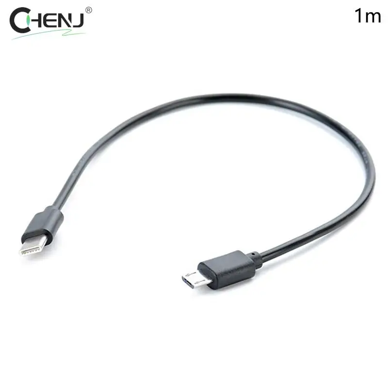 USB-C to Micro USB Fast Charge Data Cable - 1 Piece, Multiple Length Options