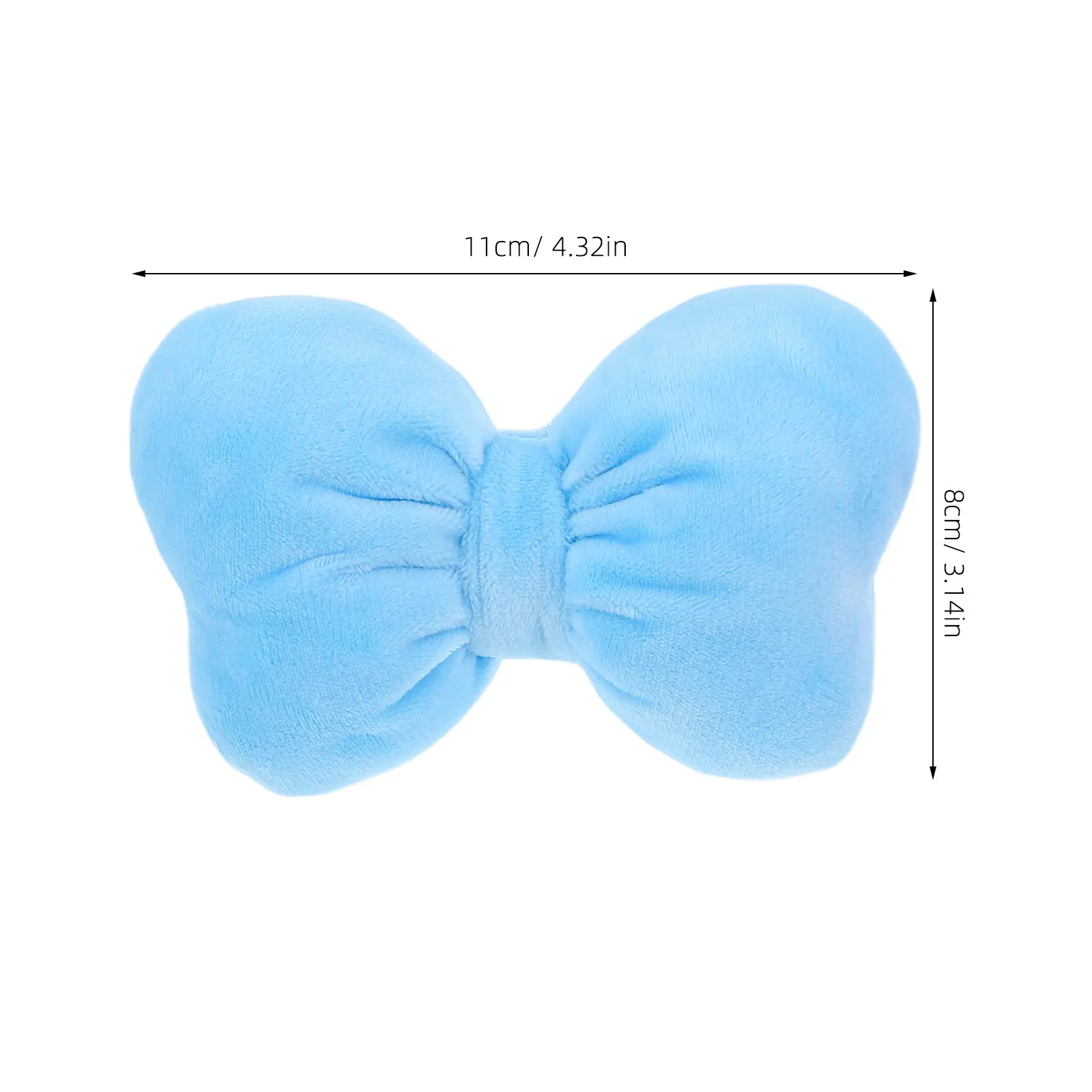 2 세트 Bowknot 액세서리 Creative Dress Up Bowtie Headwear Neckwear 17Cm 어린이를위한 박제 넥타이 옷장 액세서리