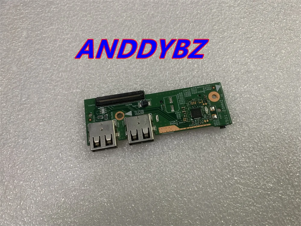 

Для Lenovo Flex 2 15D 20377 15,6 "плата для чтения USB-карт 448.00Z01.0011 100% отличная работа