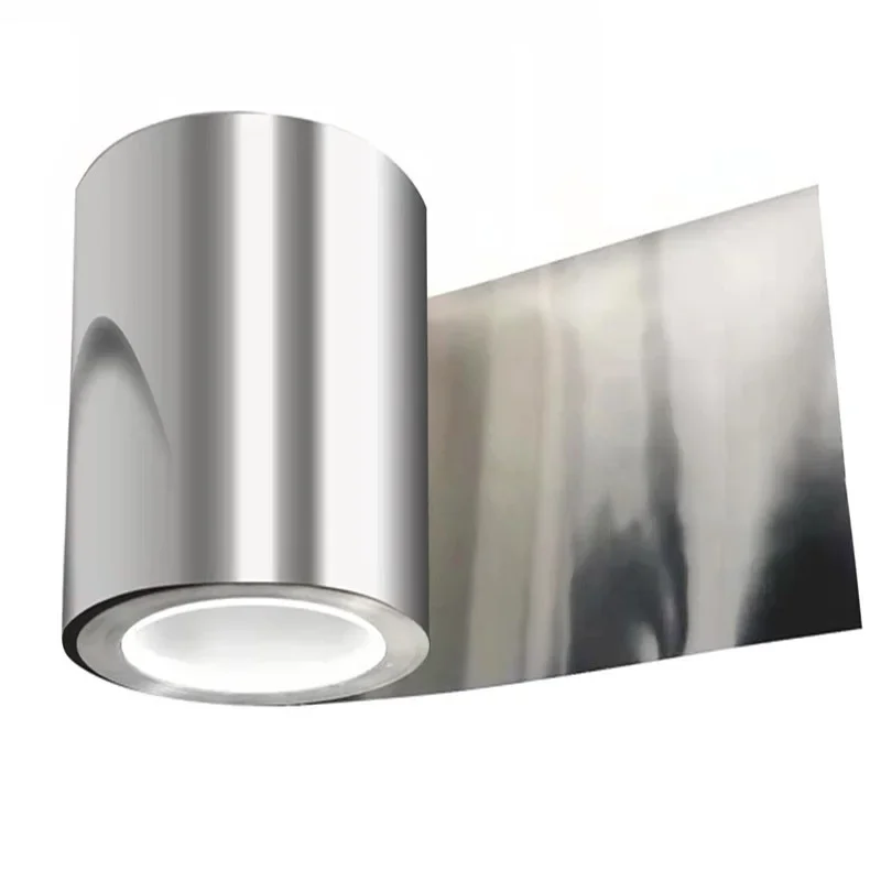 Lámina De Acero Inoxidable 304 - Medidas 0.35 Mm X 300 Mm X 1000 Mm, Buena Trabajabilidad Para Proyectos DIY, Soldadura Y Modelado