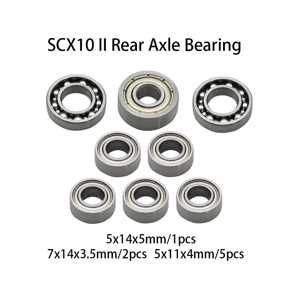 Scx10 ii ar44アキシャルアクスル,フロントおよびリアジョイント,ギア