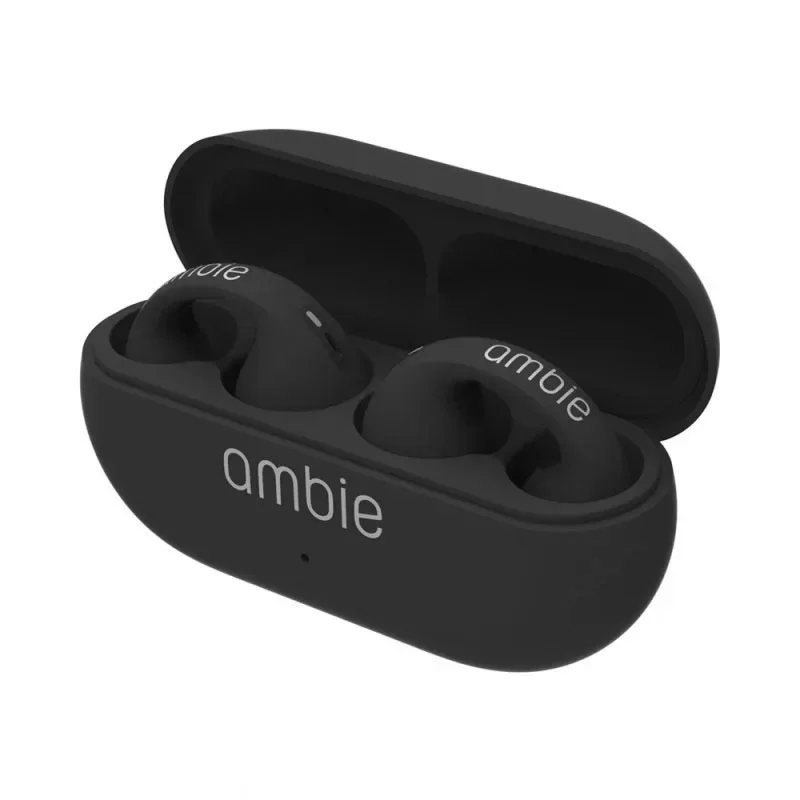 Bluetooth Earbuds Ambie TW01 Clip-on Headphones Open True Wireless Sport Waterproof Comfort Earbuds