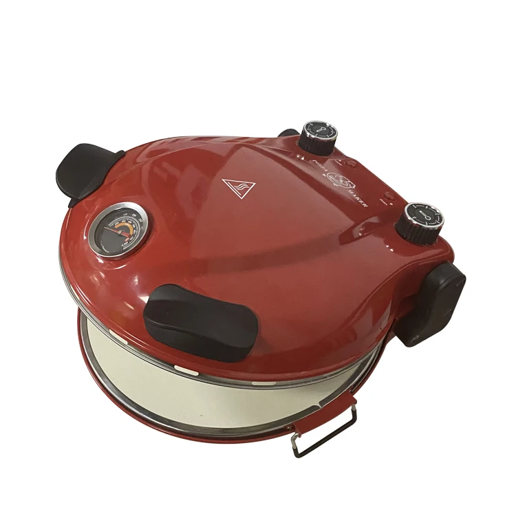 Multi-function 1200w Pizza Cooker Electric Portable Maker Oven Mobile Pizza Making Machine With Pizza Pan 3