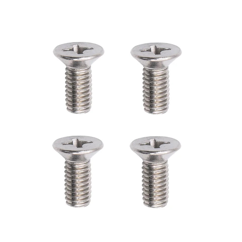 Pack Of 4 Stainless Steel Brake Disc Retaining Screws For Audi & Volkswagen