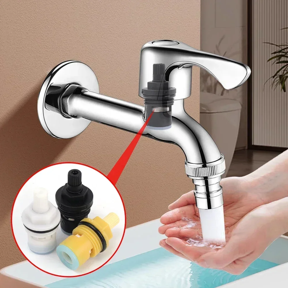 Universal Replacement Faucet Cartridge Bathroom Kitchen Faucets Accessory