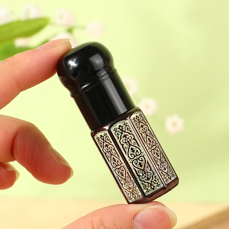Portable Essential Oil Ball Empty Bottle Upscale Perfume Walk Bead Bottle Massage Smear Small Sample Glass 3ml/6ml/12ml