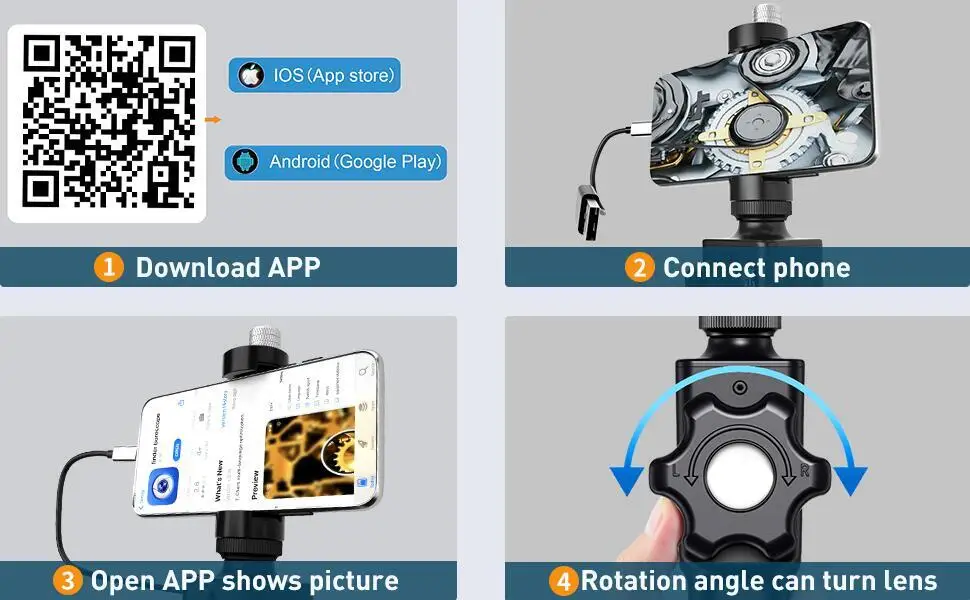 S82b235a4a584424c976d8ddefead021a5 Two-Way Articulating Borescope Industrial Endoscope with 8.5mm Articulating Camera Head for Automotive Aircraft Mechanics Mallzona
