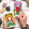 78Pcs Fortune Telling Tarot Cards Paws Tarot Divination Tools Standard Tarot Decks for Board Game Fate Divination Party Playing 2