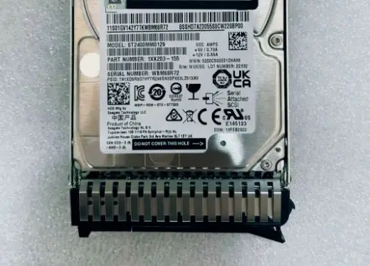 For 7XB7A00069 01GV182 2 4TB 2 4T 10K SAS server hard drive