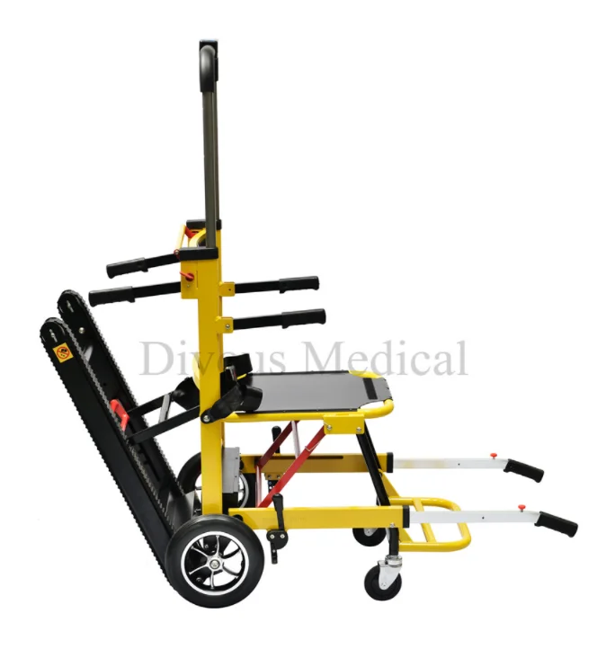 Mororized Automatic Lithium Battery Folding Disabled motorized Stair chair Climbing Electric Wheelchair stair lifting