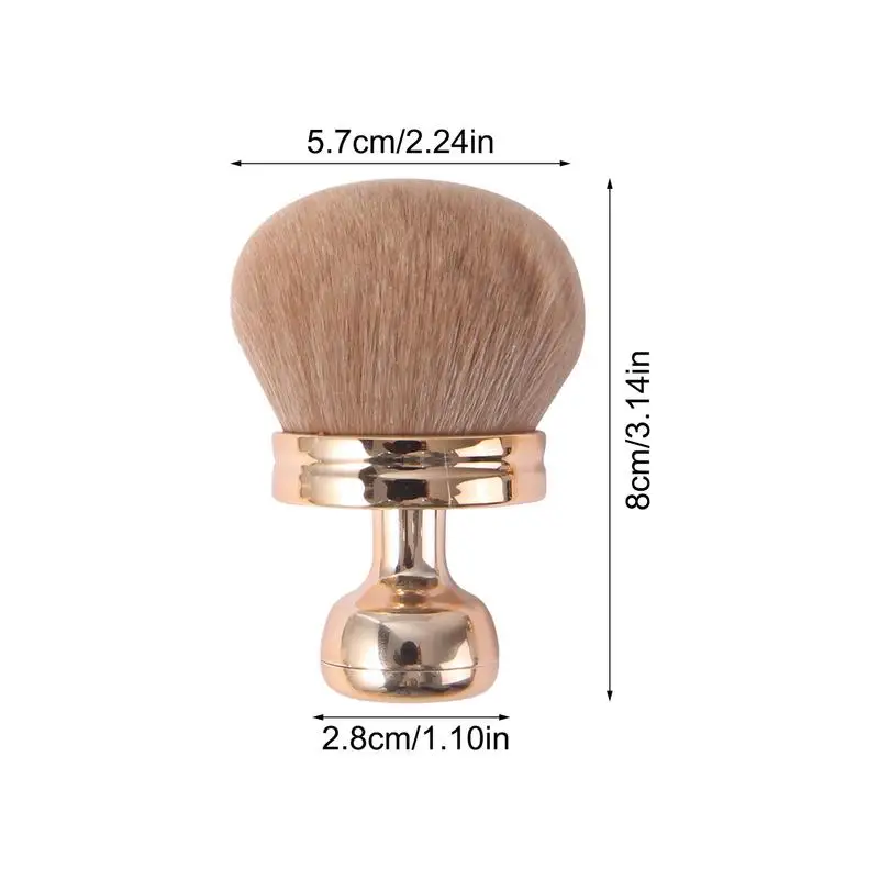 3 Inches Large Body Makeup Brush for Tanning Legs Back Arms Cosmetics Even Coverage Tool Wide Head Applicator Tanner Brush