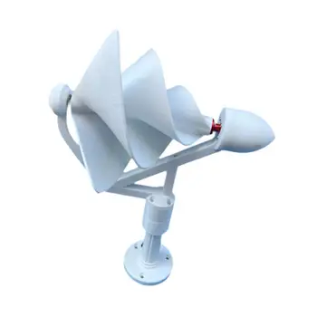 เครื่องกำเนิดไฟฟ้าพลังงานลมแบบเกลียว ขนาดกะทัดรัด ติดตั้งง่าย สำหรับสำนักงาน ฟาร์ม โรงเรียน 1