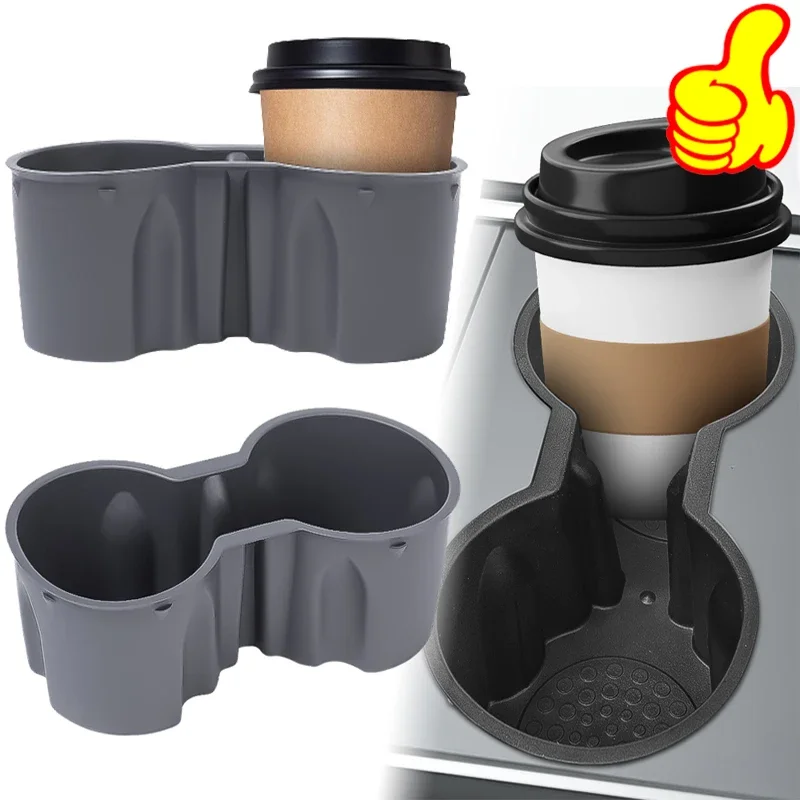 

For Tesla Model 3/y Water Cup Holder Central Control Cup Holder Holder Central Armrest Hidden Box Cup Holder Console Storage Box