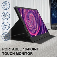 VisualBeat 13.3'' Portable Touchscreen Monitor FHD 1080P IPS Screen w/ USB Type-C HDMI VESA, for Laptop Phone Switch PS4/5 Xbox - Image 2