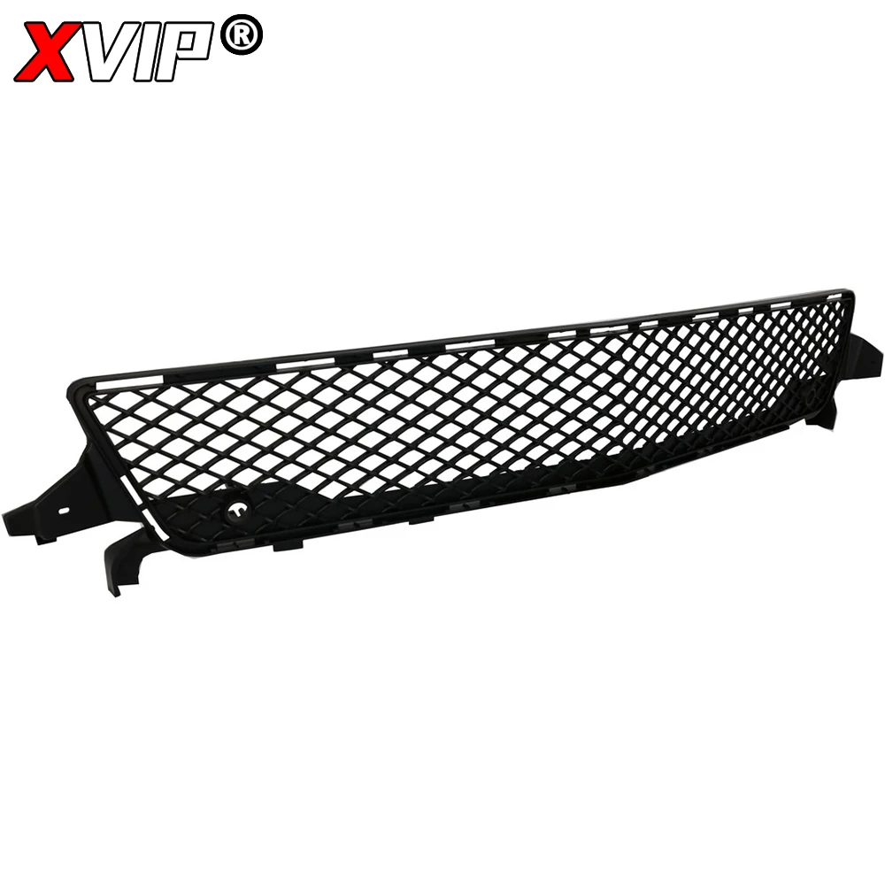 XVIP 프론트 크롬 블랙 다이아몬드 스타일 범퍼 그릴, 메르세데스 벤츠 CLS 클래스 W218 CLS350 CLS500 CLS550 2012-14 레이싱 그릴