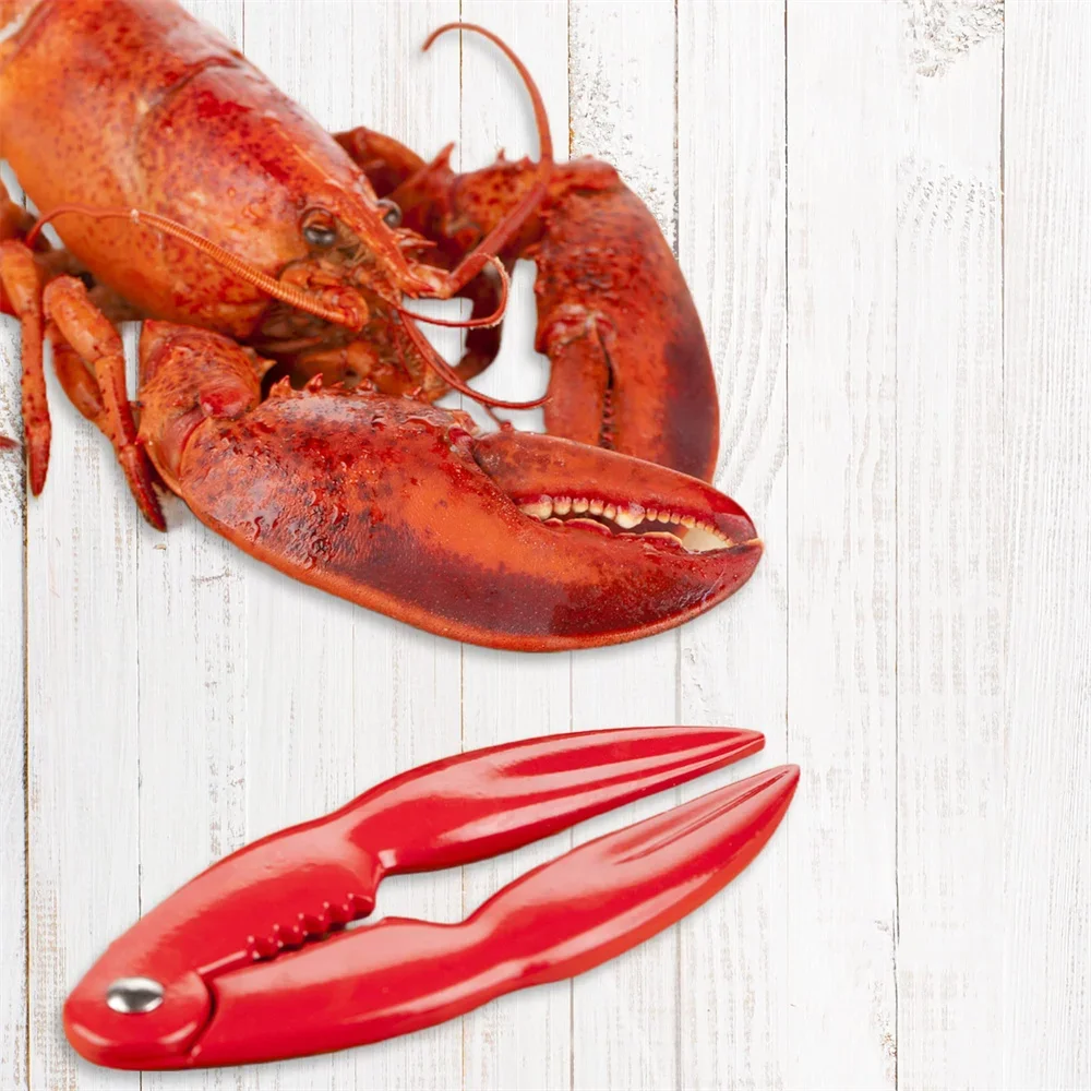 Description Picture 5 of item1pc Lobster Tongs Seafood Clamp Tools Crab Claw and Lobster Cracker Seafood Nut Crackers Durable Kitchen Tools