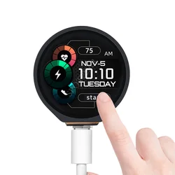 Raspberry Pi Pico LCD 1.28inch Round Display Screen On-board RP2040 chip / Accelerometer / Gyroscope Sensors