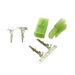 5 sets RC Model Cable Charger Mini Tamiya Metal Pin Connector Plug Dean
