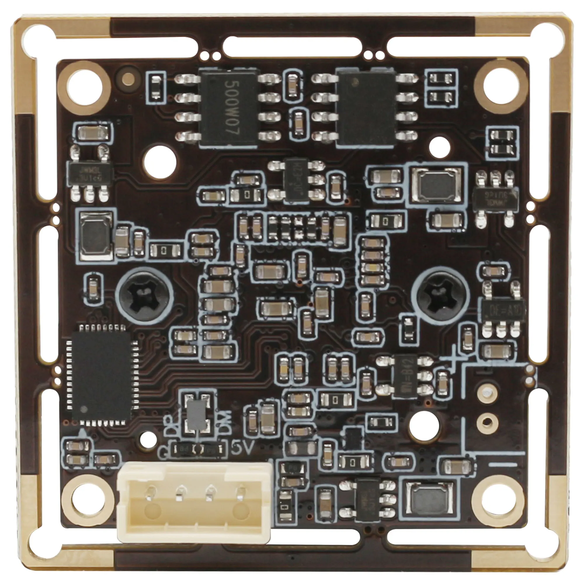 자동 초점 미니 카메라 모듈, 왜곡 렌즈 없는 USB 웹캠, CMOS IMX335 디지털 프리 드라이버, 5MP, 30fps