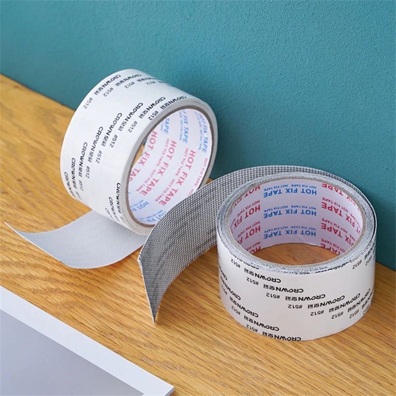 2M Window Screen Tape Anti-Mosquito Screen Repair Subsidy Self-Adhesive Door Curtain Mosquito Net Hole Patch
