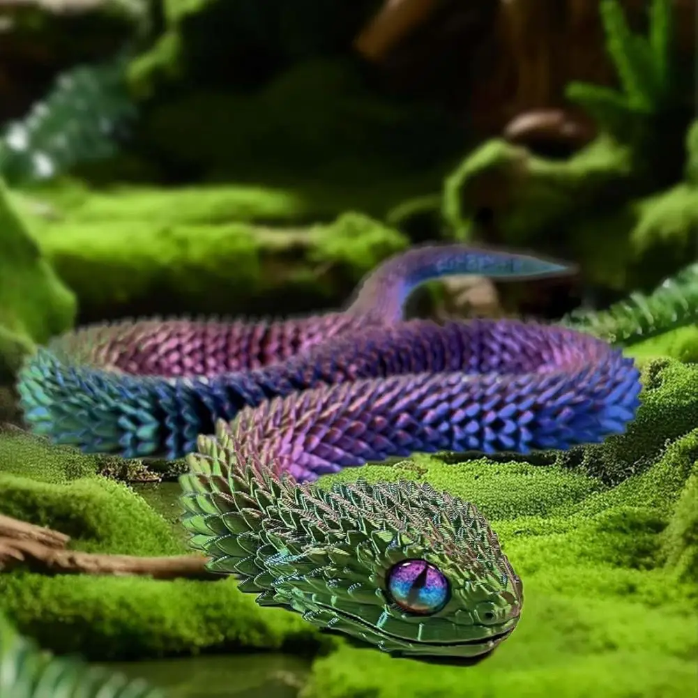 Cobra Stampato In 3D, Cobra Articolato In 3D, Giocattoli Cobra Flessibili E Snodabili B~p133235295