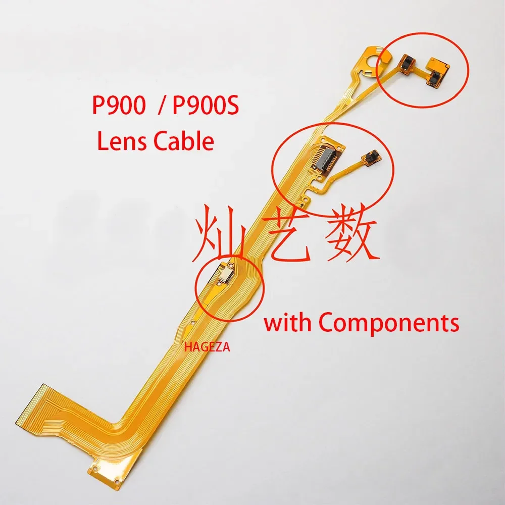 For Nikon P900 P900S Rear Lens Cable Base Cable with Components Camera Replacement Repair Parts New