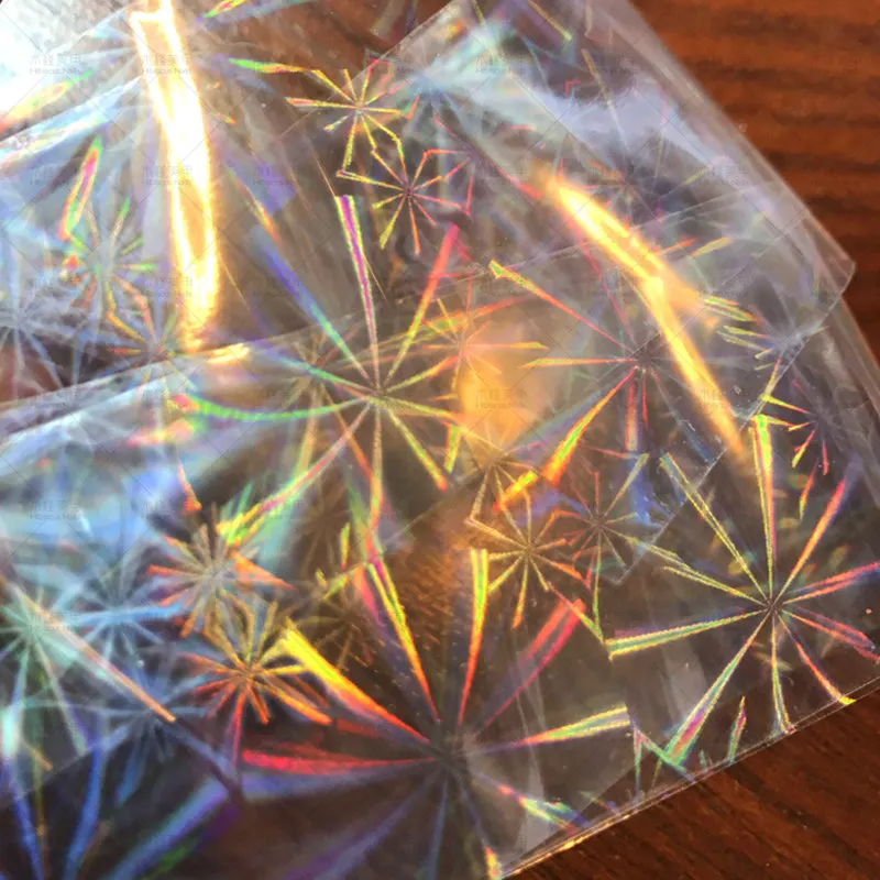 Nail Stickers Nail Decals Nail Art Decoration 10pcs 50cm Holographic Nail Foil