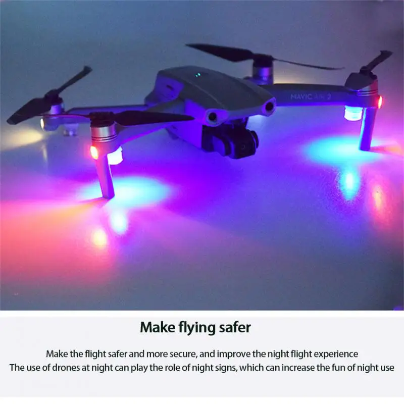 Lampada Stroboscopica Flash Drone Universale Luce Di Volo Notturna Lampada Di Navigazione Flash Uav Lampada Moto Per Dajiang Yu3 / Mini2