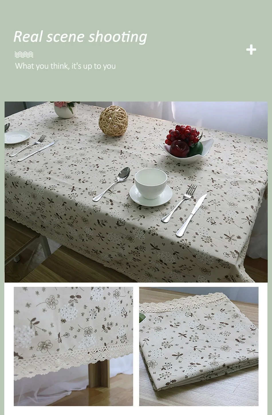 café pano de mesa para sala de