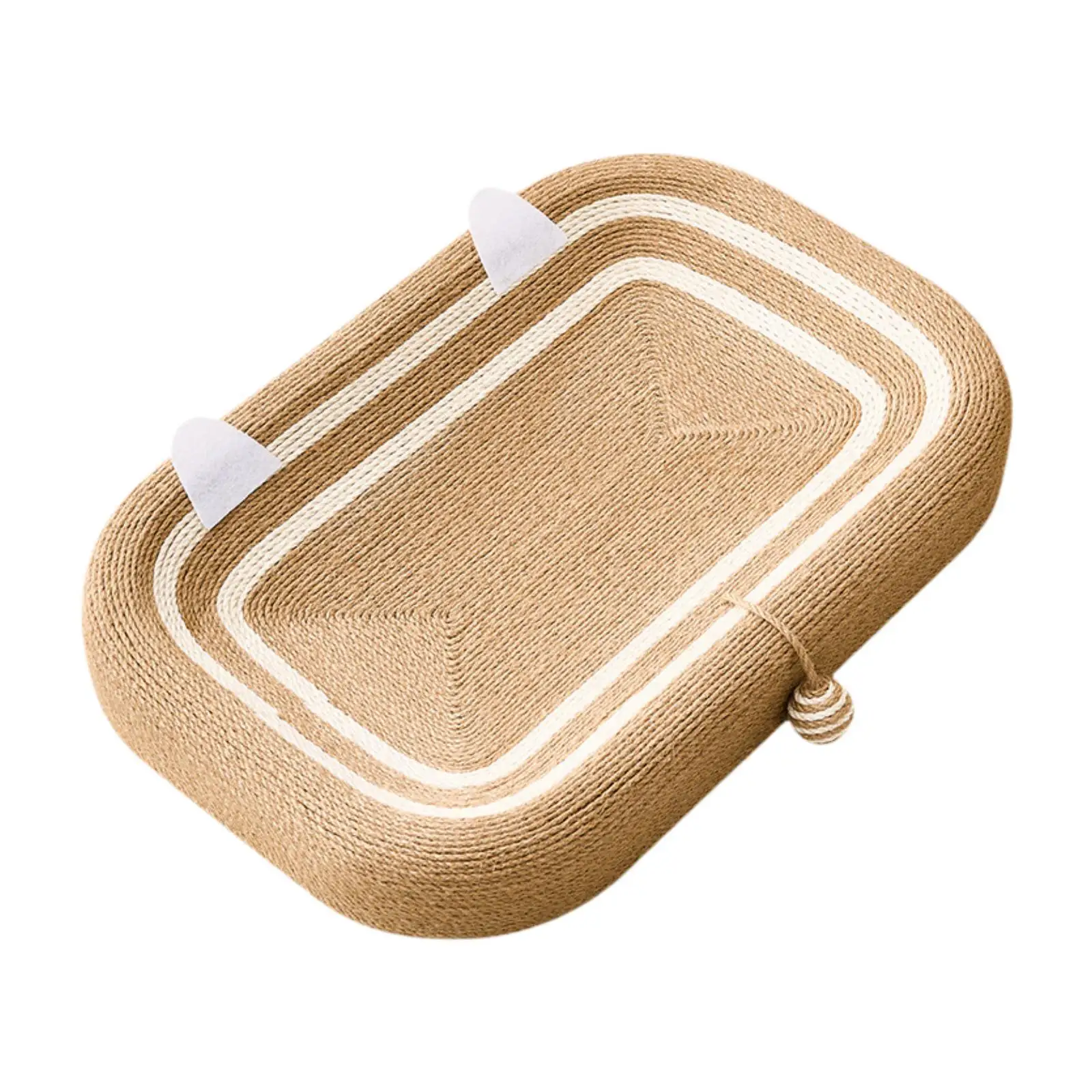 Cat Scratcher Bed Pet Supplies Oval Interactive Toy Furniture Protector Accessories Scratch Pad for Cats Grinding Claw Training Cat Scratcher Bed Pet Supplies Oval Interactive Toy Furniture Protector Accessories Scratch Pad for Cats Grinding Claw Training