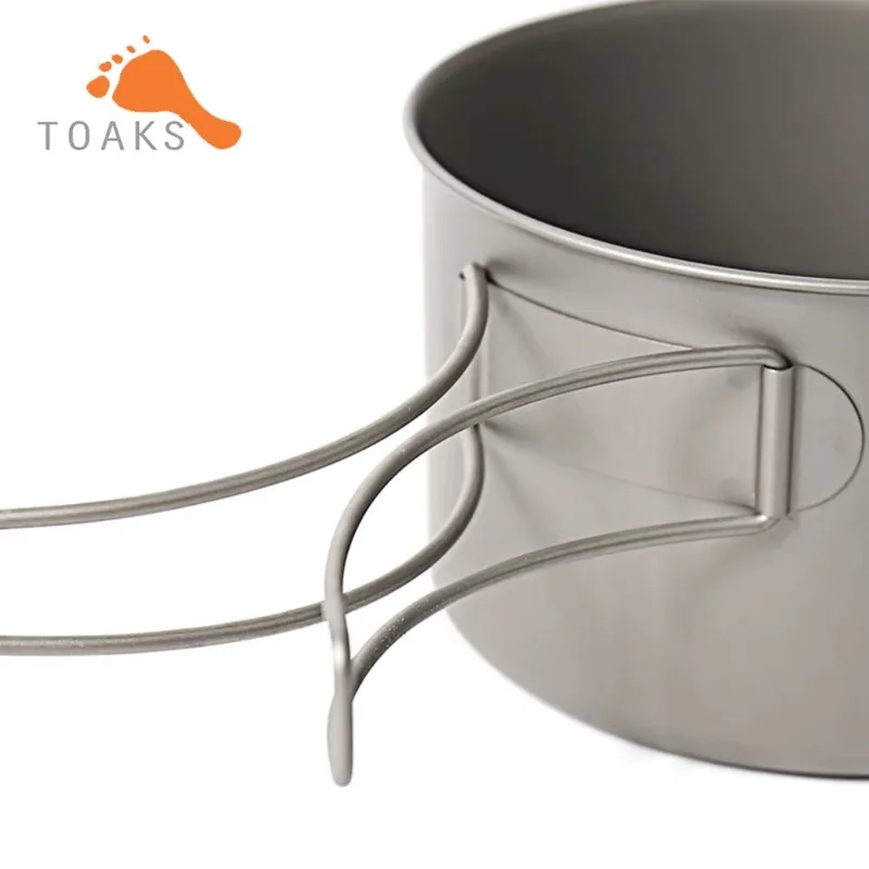 Pentola TOAKS Titanium Da 750 Ml Con Manico A Cauzione - Foto 9