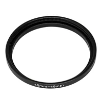 45-46 Step up Filter Ring 45mm x0.75 Male to 46mm x0.75 Female Lens adapter 2