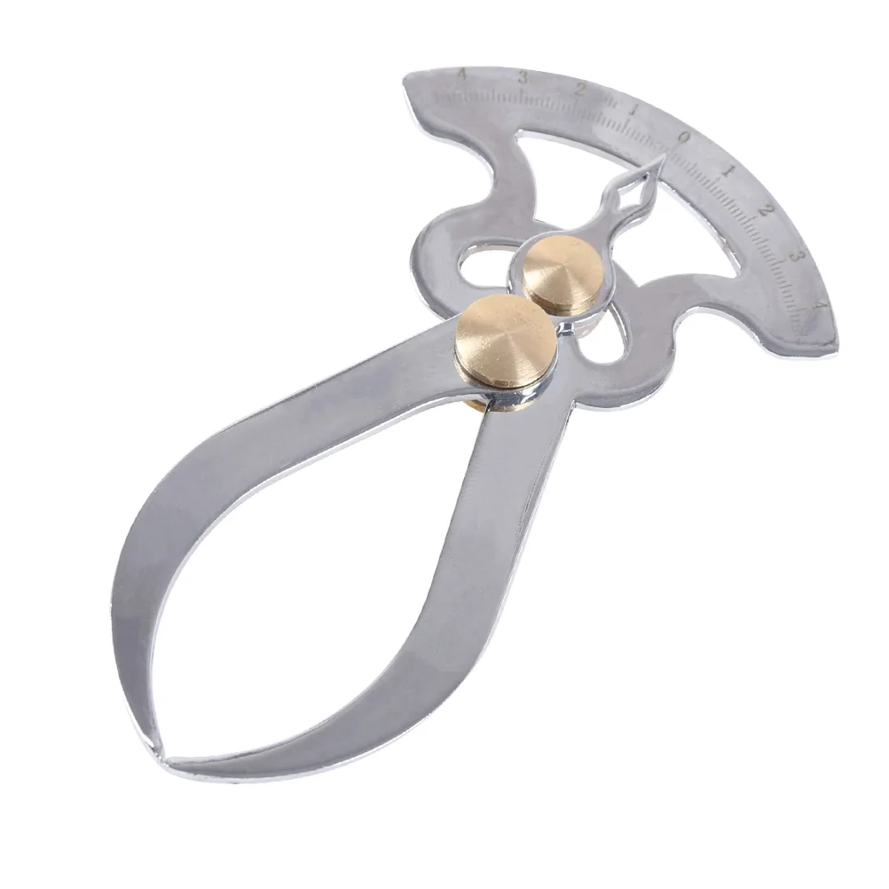 

Stainless Steel Thickness Gauge Inside Calipers Spring Tool Jewelry Measure Dividers Outside
