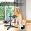 Lift dog bowl, detachable pet bowl, stainless steel food bowl, cat bowl, anti knock rack bowl, dog bowl 5