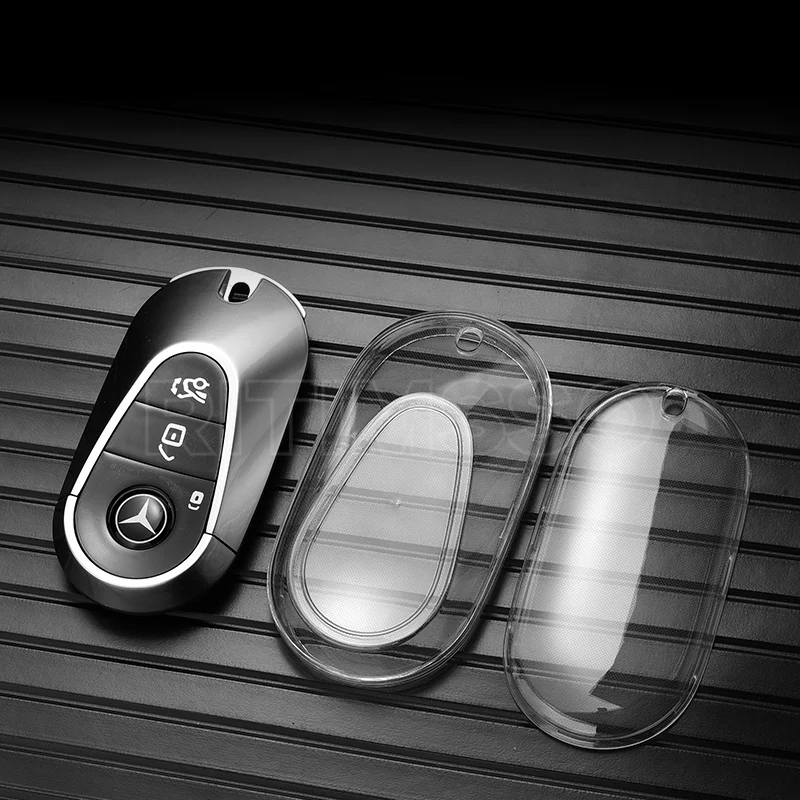 Premium TPU Transparent Car Key Cover - Luxury Protector Shell