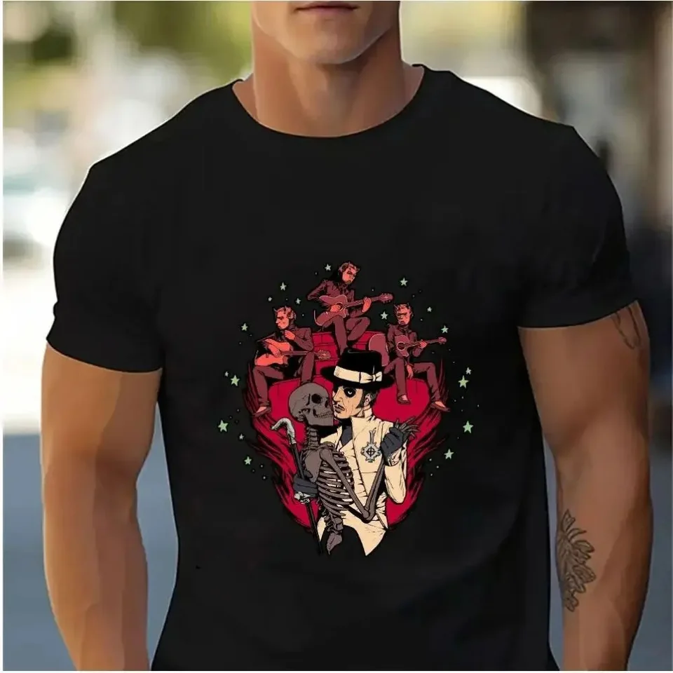 公式メタル ロック バンド Tシャツ ゴースト ダンス マカブル