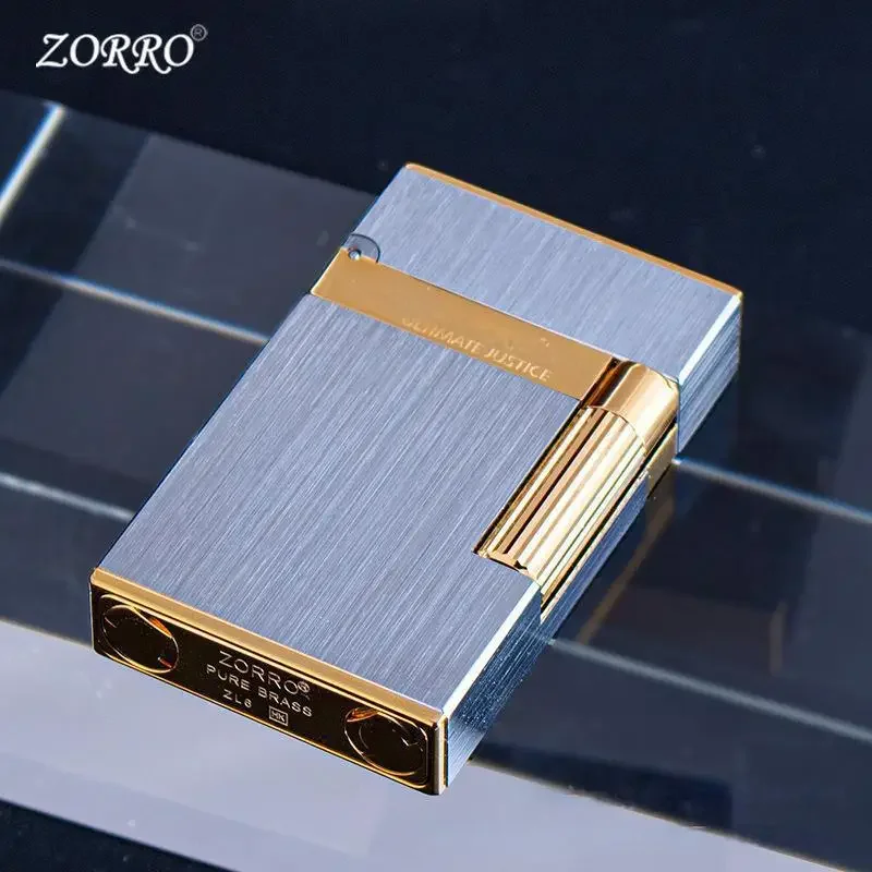 Zoro ZL6 Pure Copper Side Slide Lang Sound Kerosene Lighter