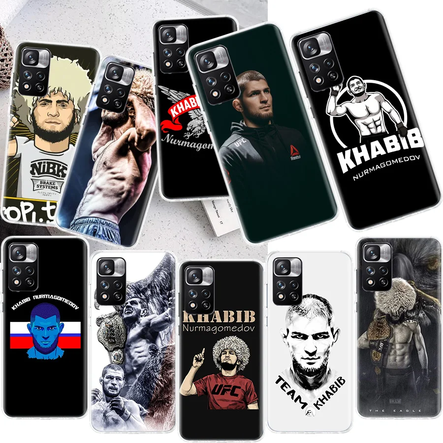 Custodia Per Telefono Khabib Nurmagomedov Per Xiaomi Redmi 12 12C 9 9T 9C 9A 8A 8 7A 7 6A 6 10C 10A 10 Prime S2 K40 K30 K20 Pro Capa Coque