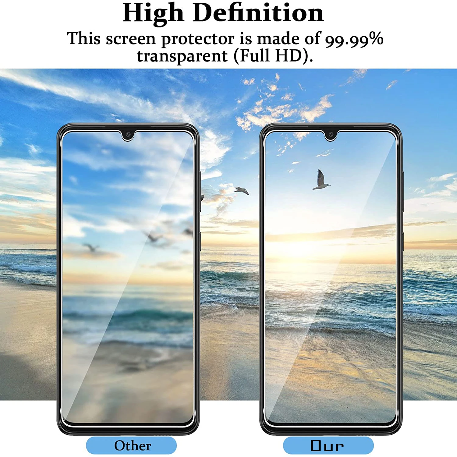 2/4 шт. высококачественное алюминиевое закаленное стекло для Samsung Galaxy A33 5G Защитная стеклянная пленка для экрана