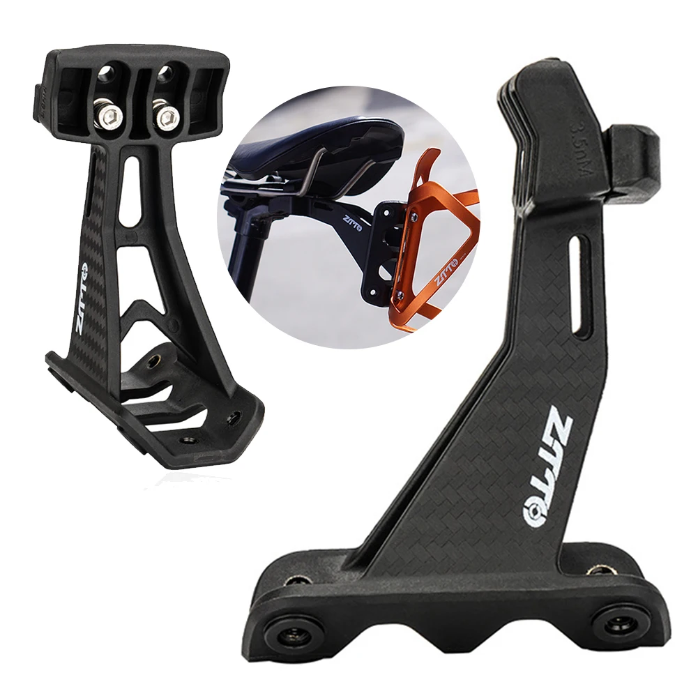 PC Black Bicycle Water Bottle Holder Adapter for Cycling