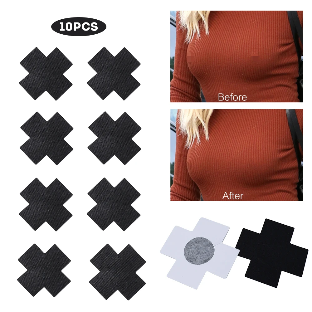 

10 шт., женские самоклеящиеся накладки на соски