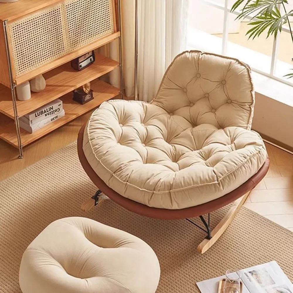 

Lounge Makeup Living Room Chairs Nordic Rocking Single Designer Living Room Chairs Soft Reading Poltrona Sala Room Decoration
