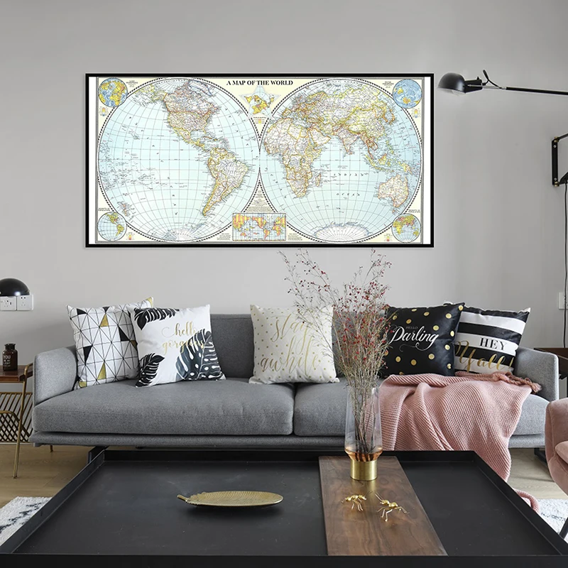 Рисунок 4 - Настенная карта мира 120*60 см