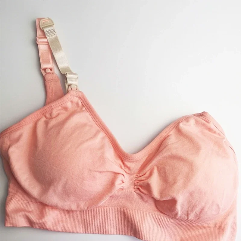 2PCs Adjustment Breastfeeding Bra Buckles Hand-Free Extended Mommy Nursing Bra Shoulder Straps Maternity Nursing Bra Accessories 2