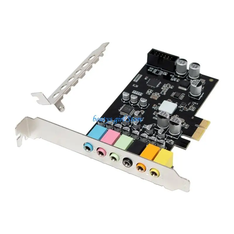 I2S 포트 및 가상 서라운드 사운드가 포함된 PC용 C7AB 전문 ST117 청..