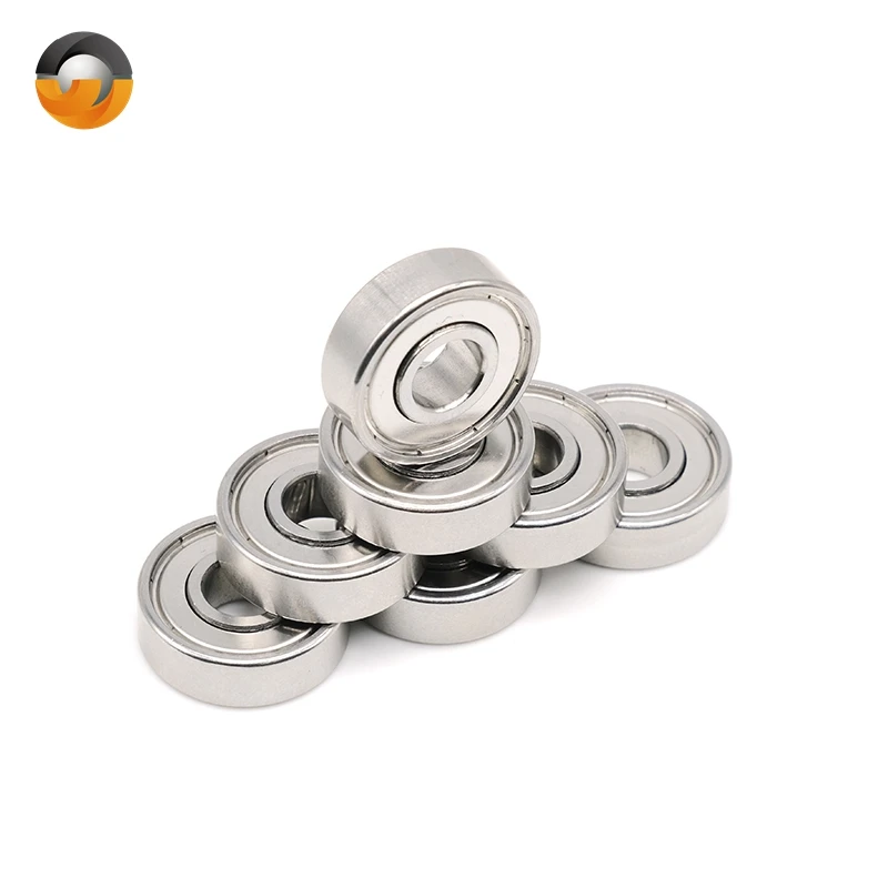 

10pcs Ball Bearings 608ZZ 8x22x7 mm ABEC-7 Deep Groove Miniature Bearings For Skateboard Scooter 3D Printers Bearings