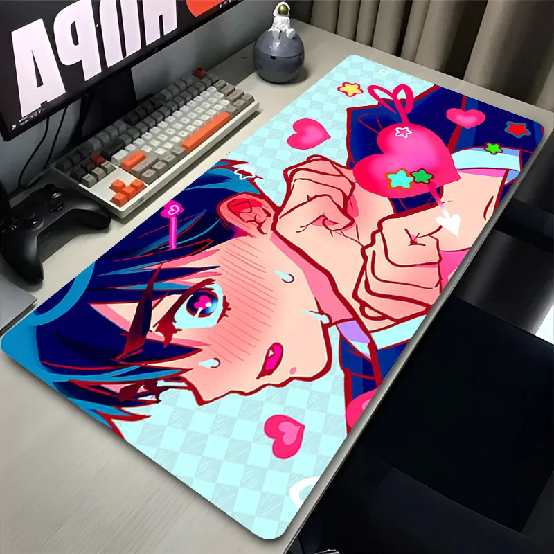 Mouse Pad Pc Gamer Cabinet Keyboard Desk Mat Alien Stage Anime Mousepad Gaming Accessories Computer Large Table Mice Soft Carpet 4