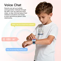 Montre connectée pour enfants Blackview Z40 Pro, positionnement triple LBS+WiFi+GPS, grande batterie 850mAh, appel vidéo 4G, montre téléphone intelligente 4