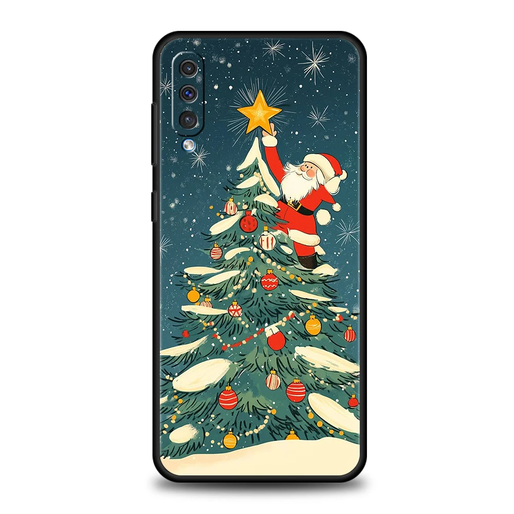 Festive Christmas Tree Soft TPU Phone Case